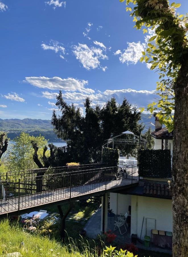 Terrazza Sul Lago Ameno Exterior foto
