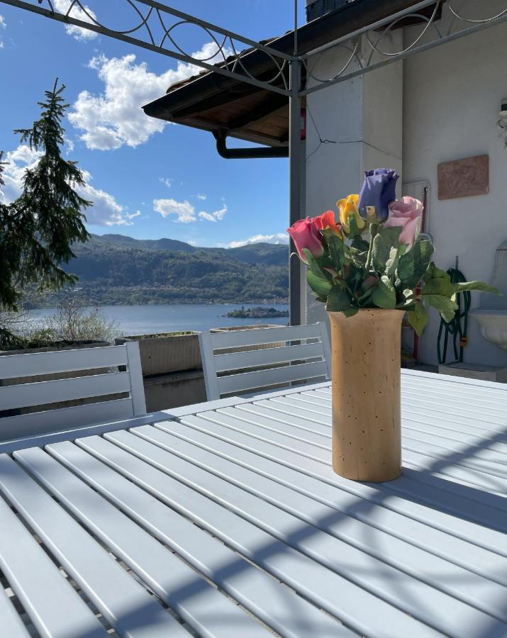 Terrazza Sul Lago Ameno Exterior foto