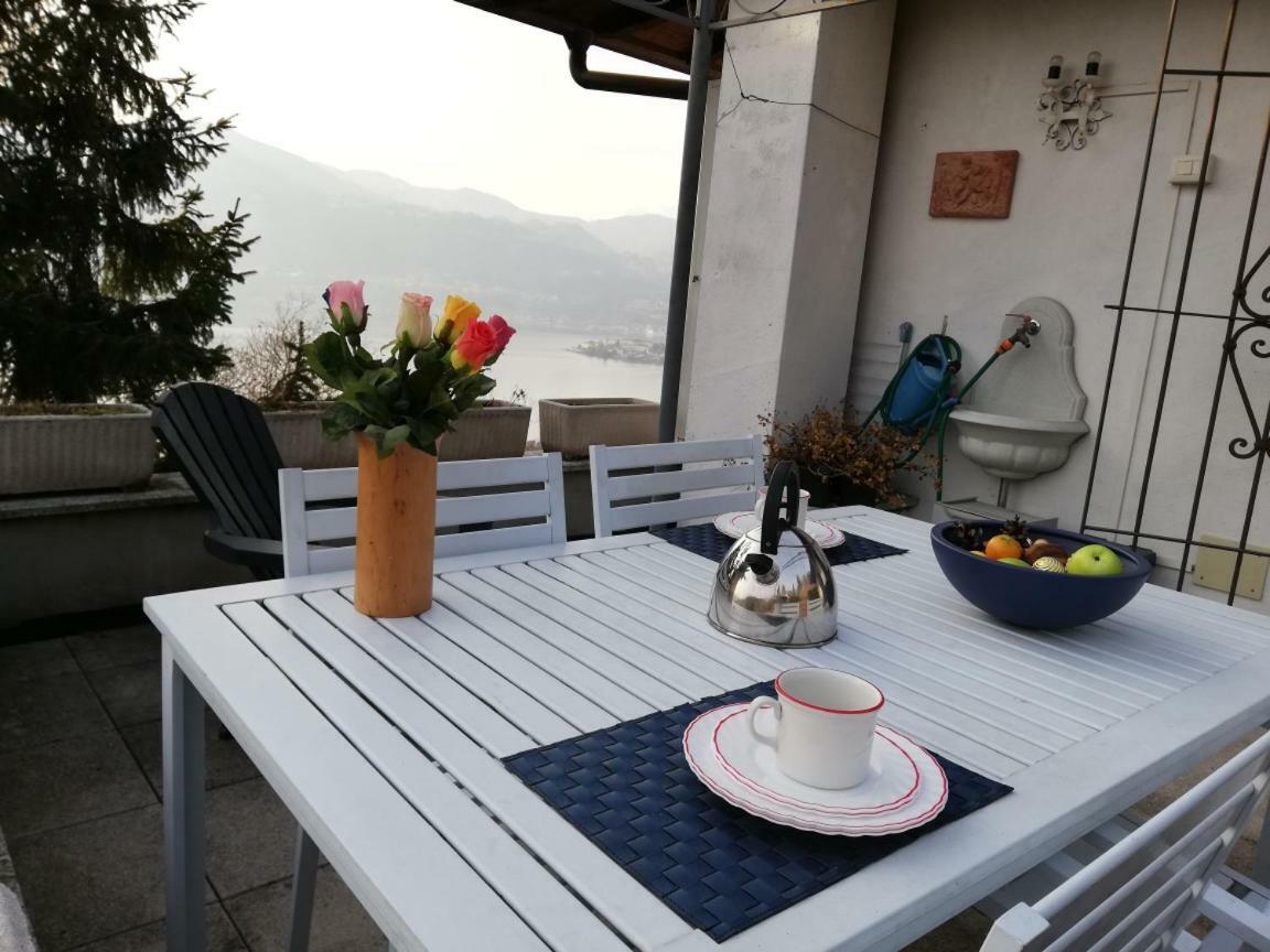 Terrazza Sul Lago Ameno Exterior foto